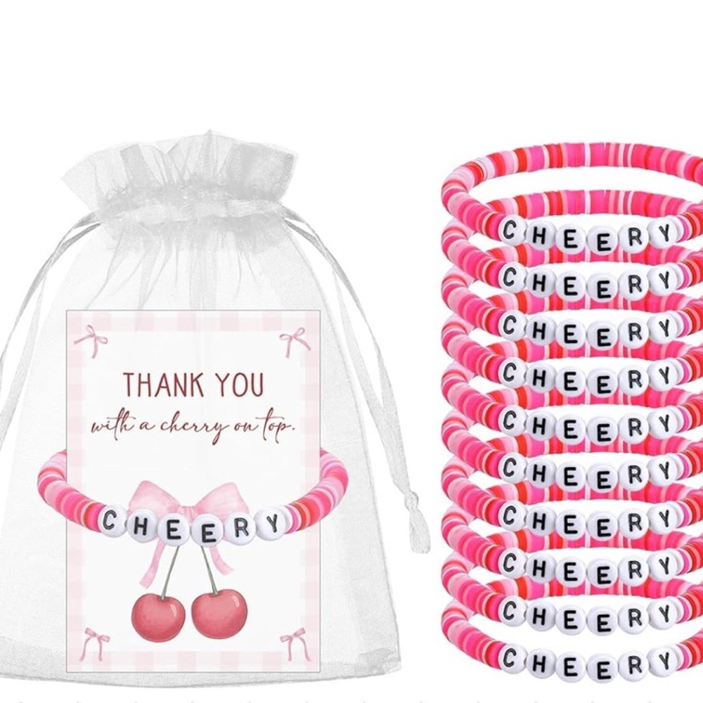 80 pc Cherry Themed Seller Shipping Bundle: Bubble Mailers Thank You Cards Gifts - Picture 10 of 13